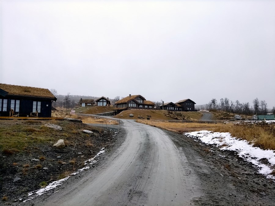 Nýleg frístundahúsabyggð í Beitostølen, Jötunheimum í Suður-Noregi.