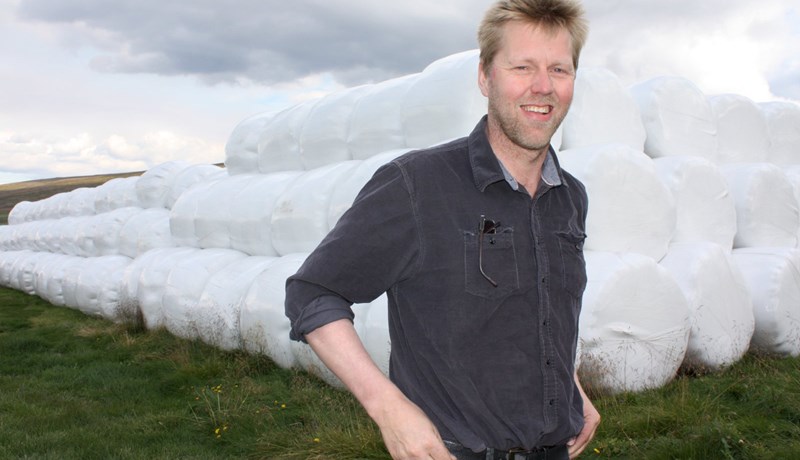 Bændur mislangt komnir með sláttinn