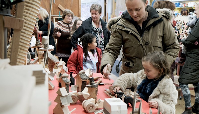 Hápunktur ársins á handverkstæðinu