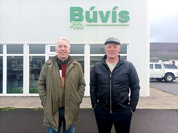Bræðurnir Einar og Gunnar Guðmundssynir hafa rekið Búvís frá stofnun.