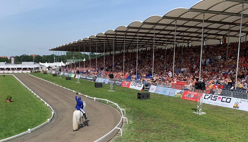 Töltveisla á HM í dag