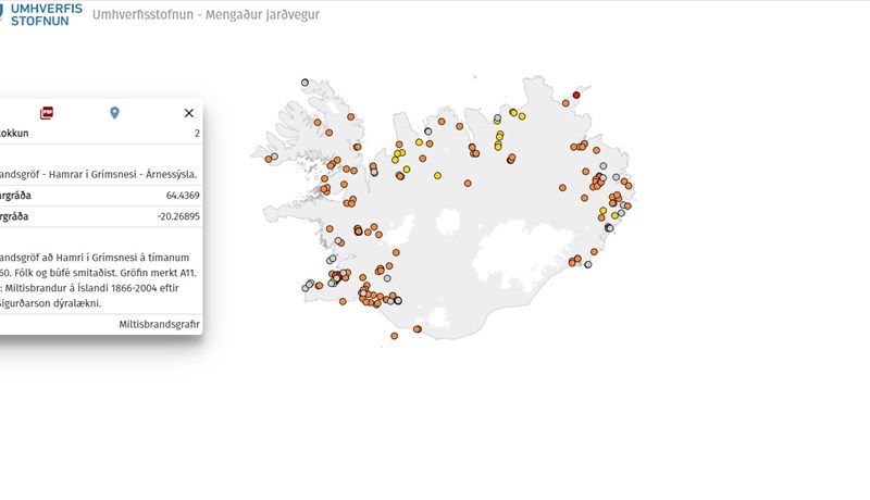 Fólk hvatt til að láta vita af menguðum jarðvegi