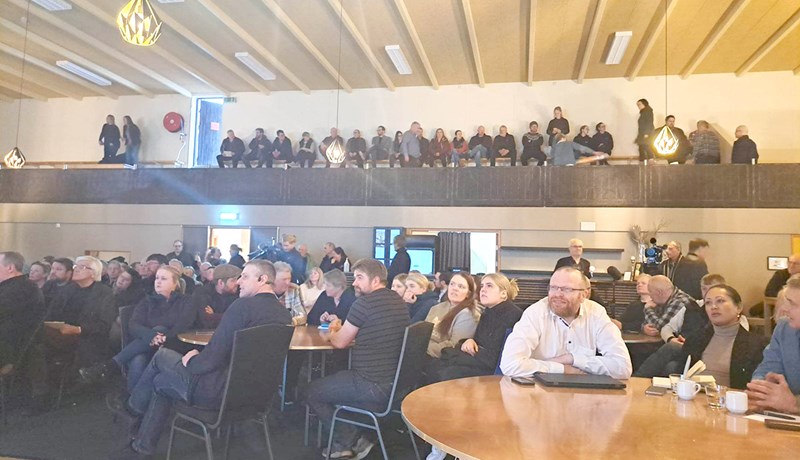 „Samúð með bændum áþreifanleg í salnum“