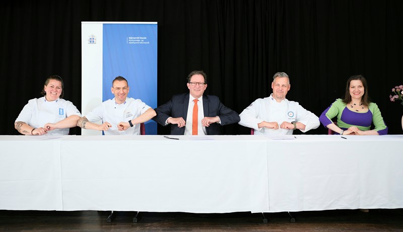 Klúbbur matreiðslumeistara og Íslenska Bocuse d´Or Akademían fá 40 milljóna króna styrk