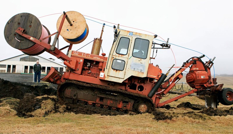 Ljósleiðaravætt í Mýrdalnum