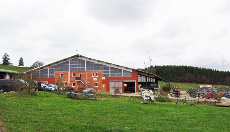 Framleiða tvær milljónir lítra af mjólk en stunda verktöku til að komast af