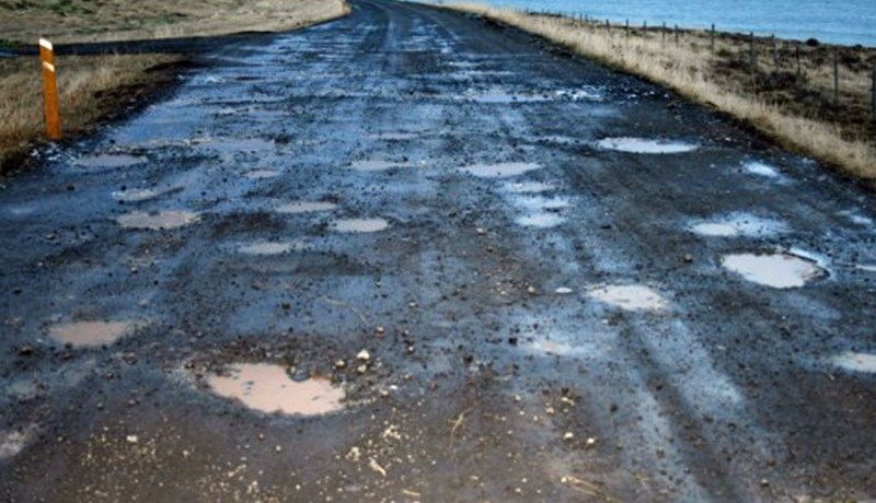 Íbúar í hættu vegna ástands malarvega