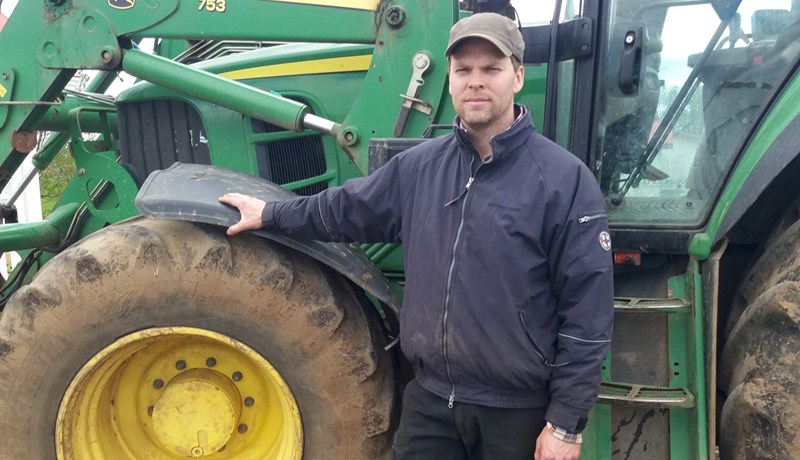 Ágúst Ingi Ketilsson var sigurvegari í gróffóðurkeppni Yara á Íslandi 2017