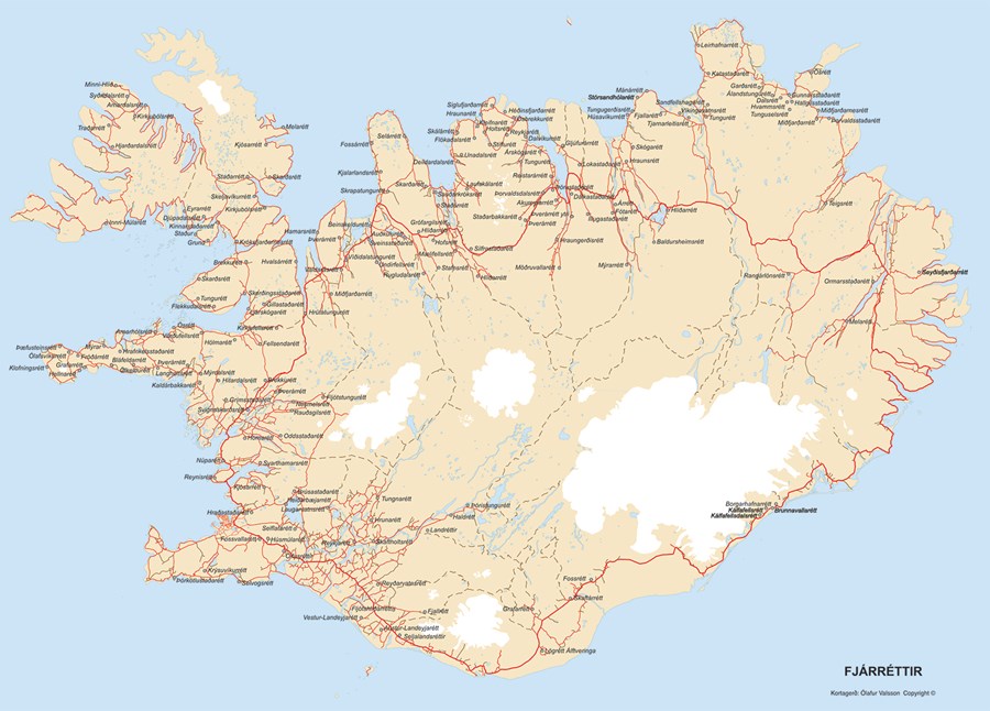 Fjár- og stóðréttir 2024 - Uppfærður listi