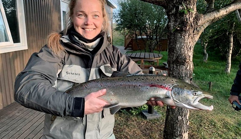 Maríulaxinn úr Haukadalsá