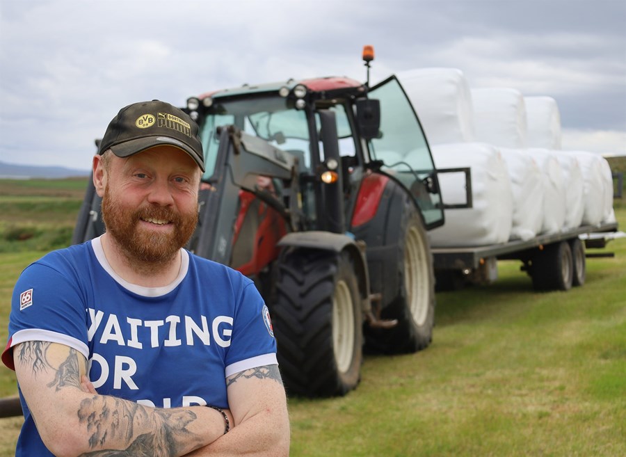 Þórarinn Óli Rafnsson, sauðfjárbóndi á Staðarbakka, er varamaður í stjórn Kaupfélags Vestur-
Húnvetninga.