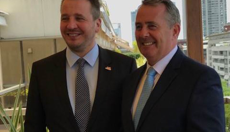 Ráðherrar ræða fríverslun