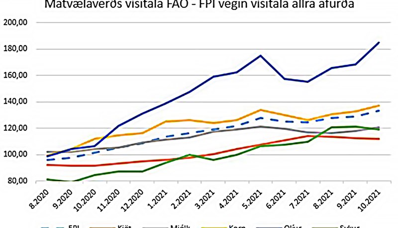Staða á hrávöru og afurðamarkaði landbúnaðarins í heiminum